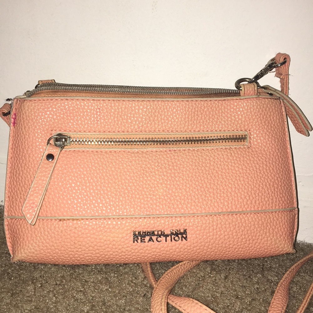 Kenneth Cole peach purse